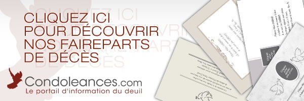 boutique de faireparts de décès