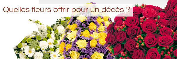 Les fleurs de deuil à offrir pour des obsèques.