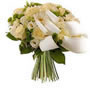 Fleurs deuil : bouquet pour témoigner son affection.