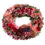 Fleurs deuil : couronne de deuil.