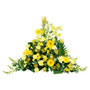 Fleurs deuil : devant de tombe pour exprimer vos condoléances.