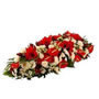 Fleurs deuil : raquette pour témoigner son affection.