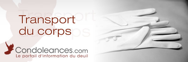 Transport du corps du défunt