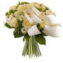 Fleurs pour décès : bouquet pour témoigner son affection.